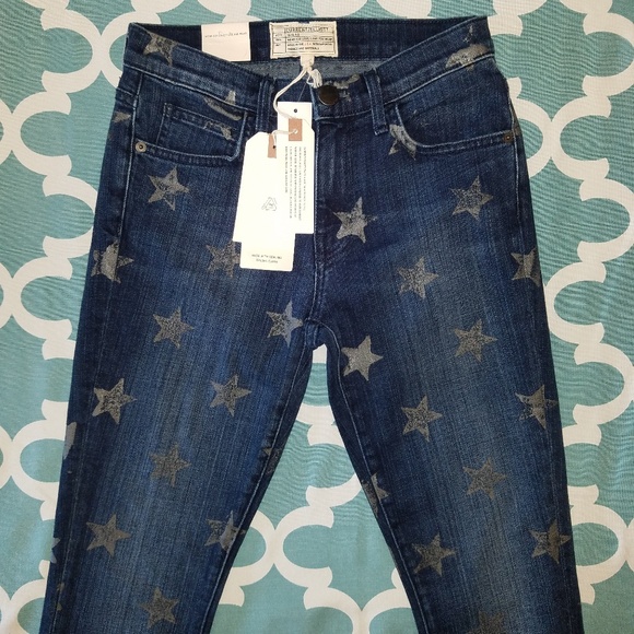 Current/Elliott Denim - NWT CurrentElliott Jeans High waisted skinny stars